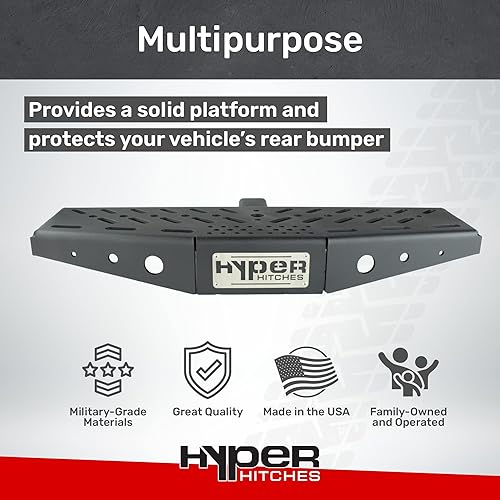 Miniatura 3 de Paso de enganche de 24 pulgadas modelo # HS-24  Paso de enganche  Paso de enganche de camión 100% fabricado en los Estados Unidos  Protector de