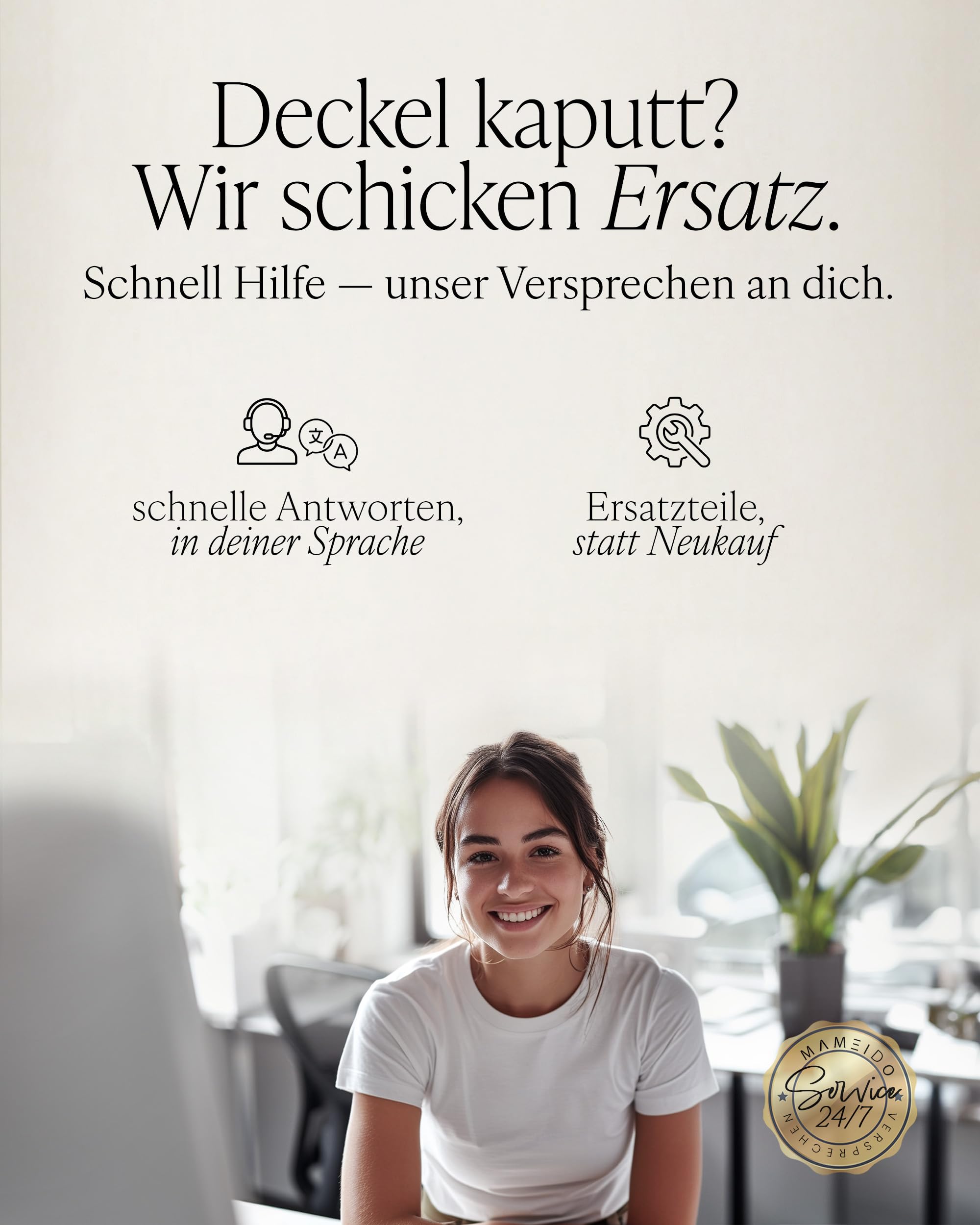 MAMEIDO Trinkflasche mit Zeitmarkierung 1 l (Urban Taupe Gold) | mit abnehmbarer Trageschlaufe, auslaufsicher & Kohlensäure geeignet, BPA-frei, ideal für Sport, Gym & Büro
