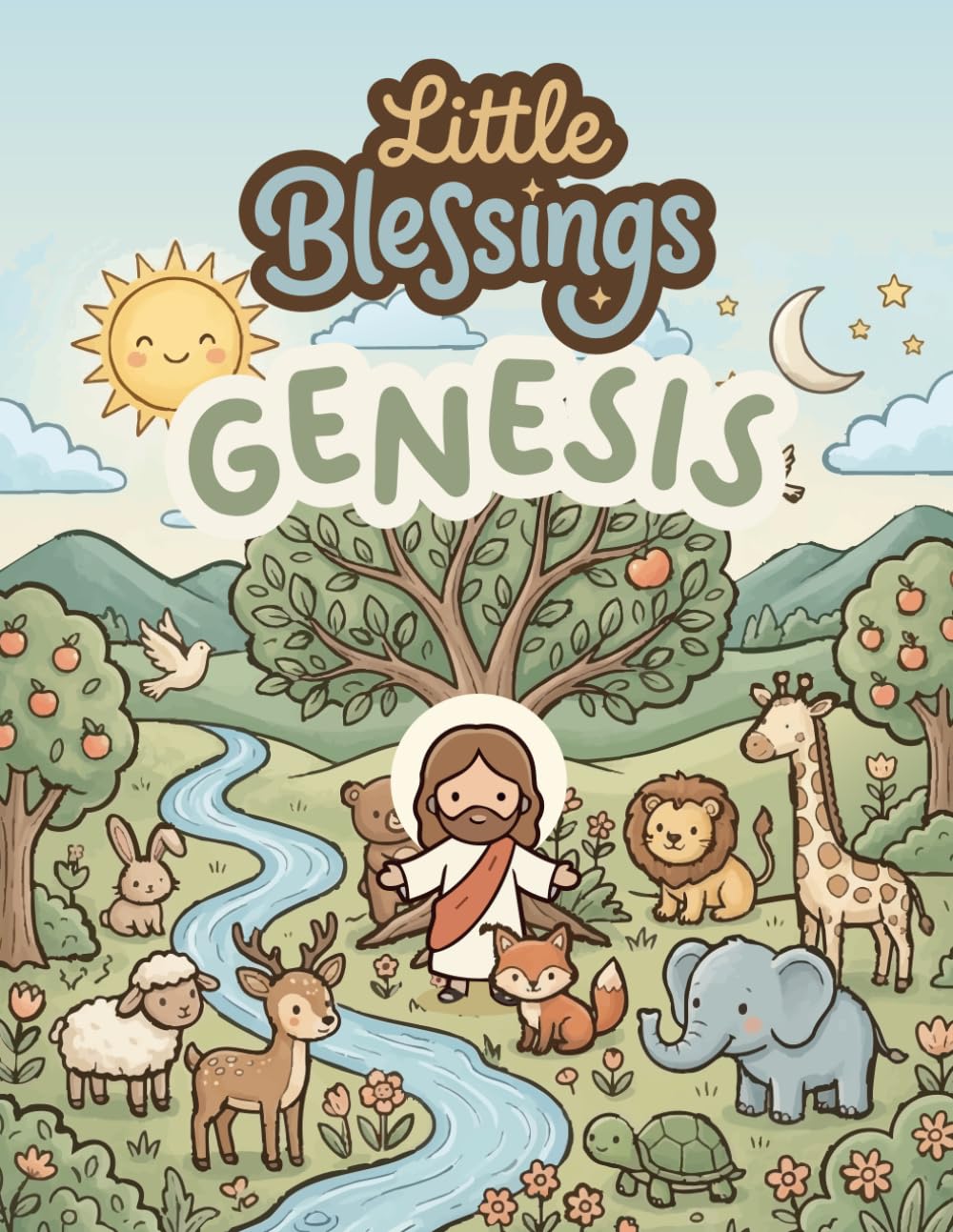 Little Blessings: Genesis: A Christian Bible Coloring Book for Kids (Little Blessings Bible Coloring Books)