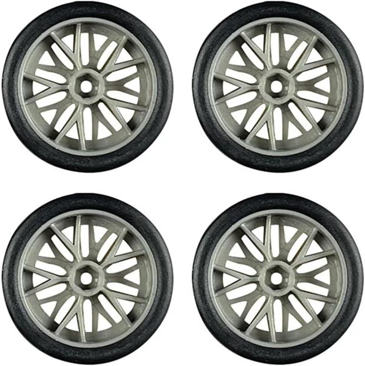 RC Wheel Tire Compatible with LDRC AE86 1/18 RC Car Upgrade Parts Replacement Accessories 4Pcs 32mm RC Drift Tire Wheel Tyre RC Car Tires