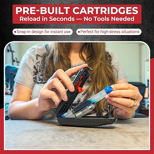 Miniatura 4 de HERO AiiRO PavaGel Active  Cartucho de autodefensa no letal con potente gel que desactiva amenazas de hasta 20 pies  Mantente seguro y seguro en