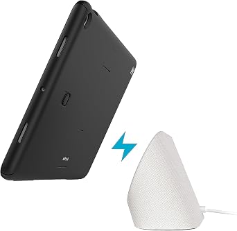 Speck Google Pixel Tablet 2023 Case and Stand - Full Back, Thin, Scratch Resistant, Drop Protection & Adjustable Kickstand - Works with Google Pixel Charging Speaker Dock - Black & White StandyShell