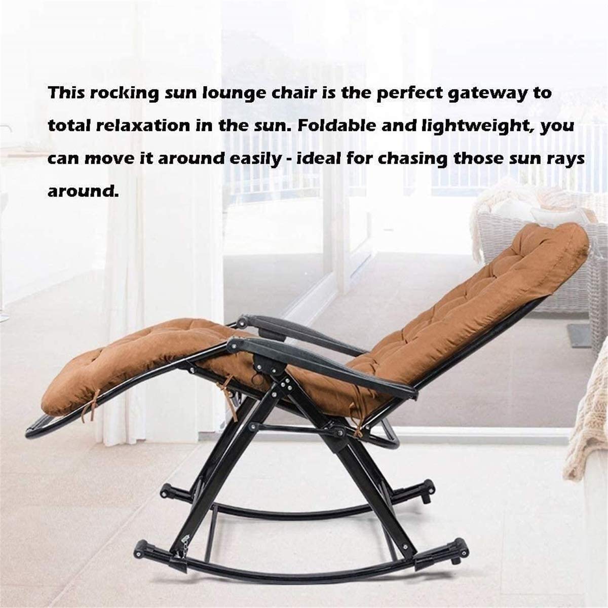 Sedie da salotto classiche da sole/sedie reclinabili zero gravità regolabile sedia pieghevole sedia a dondolo poltrone pieghevole per reclinabile per esterno da giardino da giardino da giardino