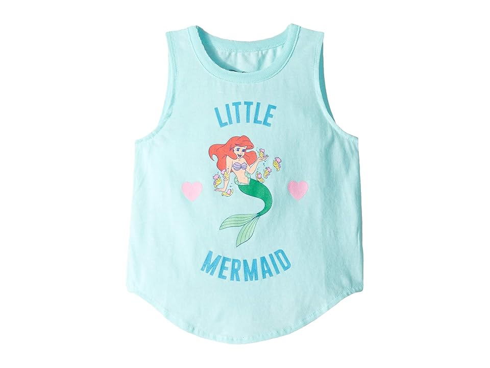 

Chaser Kids Vintage Muscle Tank (Toddler/Little Kids) (Breezy) Girl's Clothing, Blue