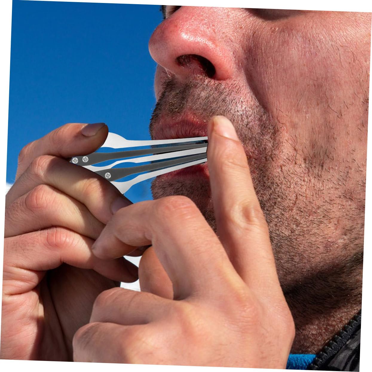Arpa a Bocca Portatile 2 Pezzi, Strumento Etnico per Principianti | Appassionati di Musica Folk, Adatta a Viaggio e Performance Solista, Metallo, Facile da Imparare