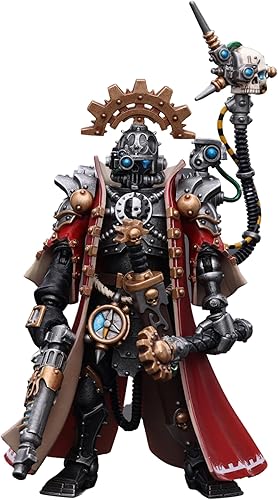 JOYTOY 118 Warhammer 40,000 Figura de acción Adeptus Mechanicus Skitarii Marshal Collection Model (4.8 pulgadas)