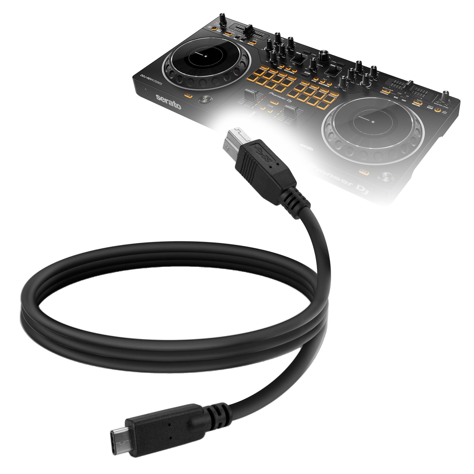 Amazon.com: BoxWave Cable Compatible with Pioneer DJ DDJ-REV1