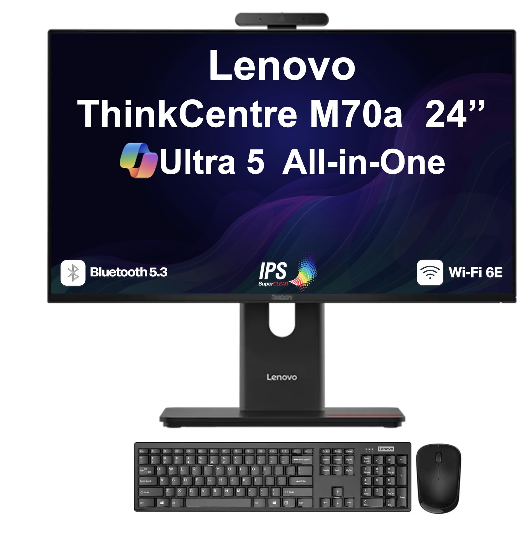 Lenovo ThinkCentre M70a Business All-in-One 24" IPS FHD, Ultra 5, 16GB/1TB