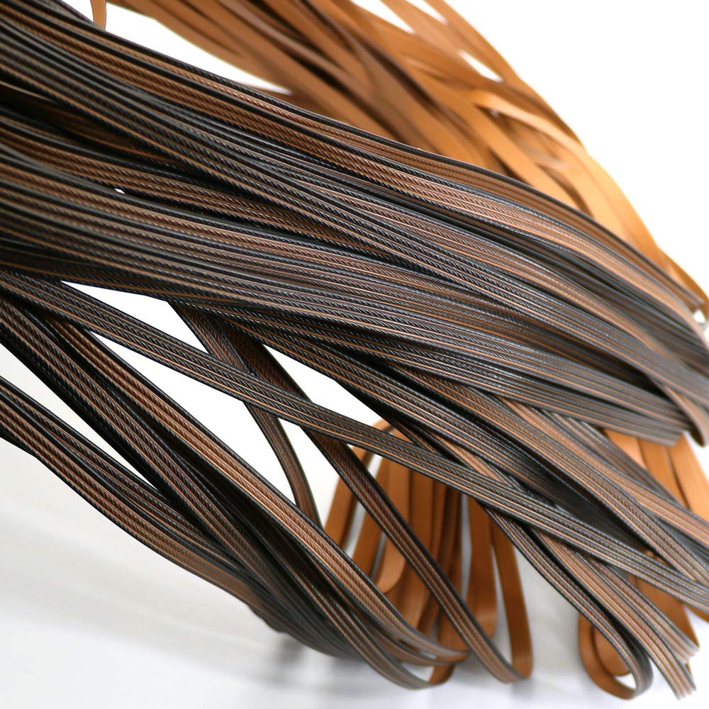 Oudini Plastic Rattan Wicker 500G Synthetic Rattan Weaving Material Plastic Knit Pe Rattan Rattanniture Fixing Kit