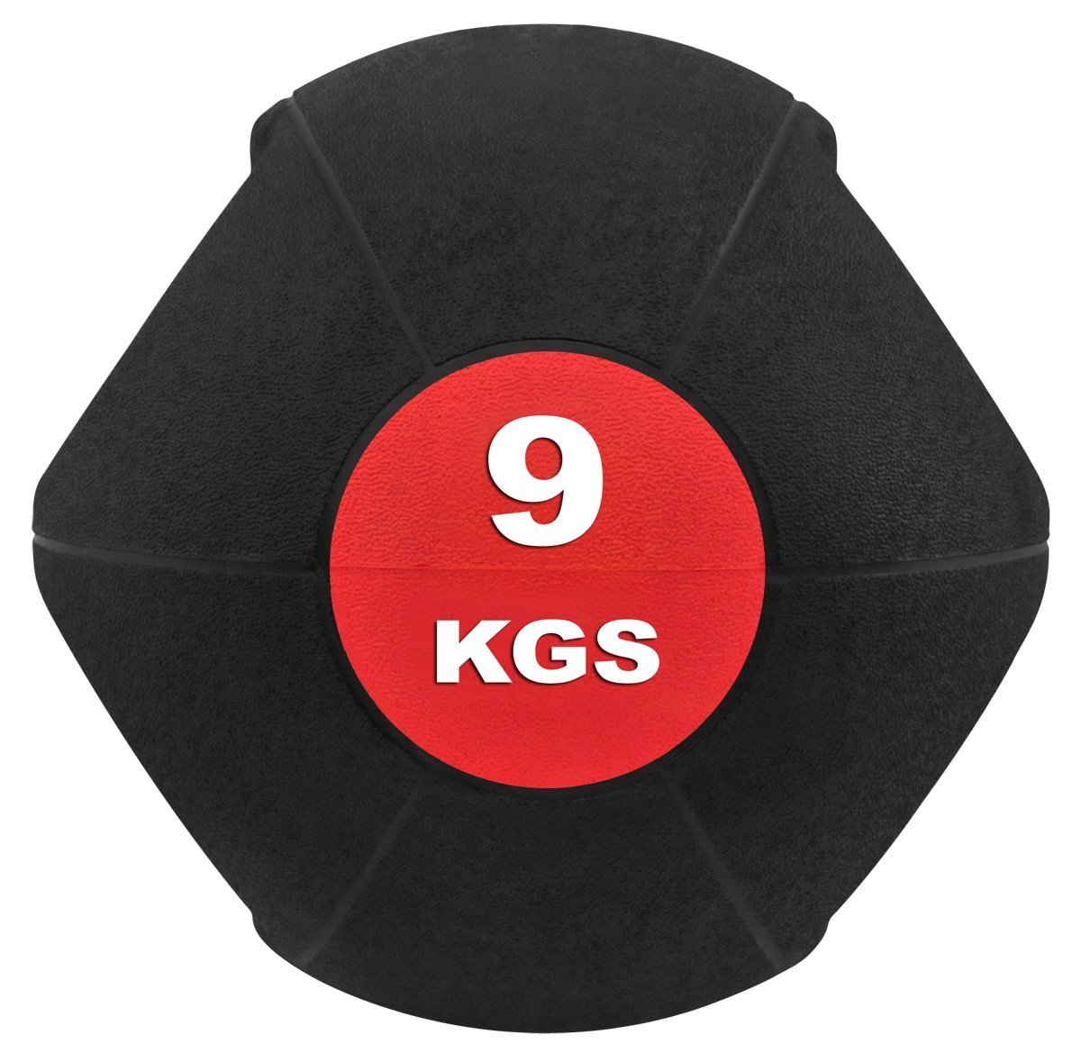 Bad Company Pro Grip Medizinball I Fitnessball mit Doppelgriff I 3 Kg - 10 Kg I Einzeln oder im Set