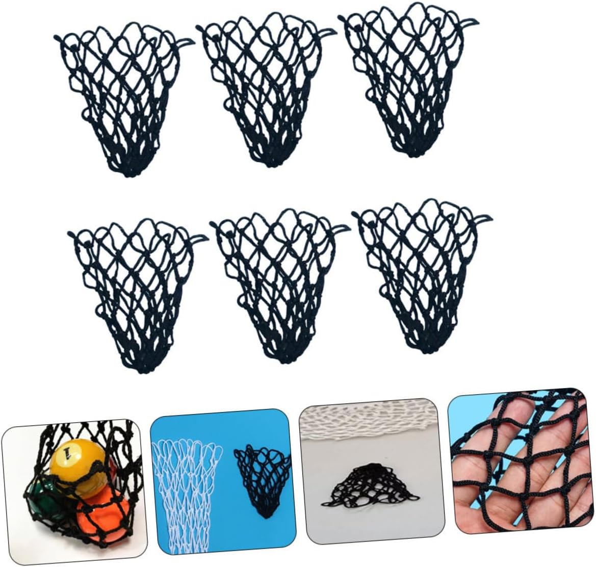 BESPORTBLE Pool Table Mesh Bag Billiards Net Bag Holder Nets Billiards Pocket Ball Catcher Portable Bags Billiard