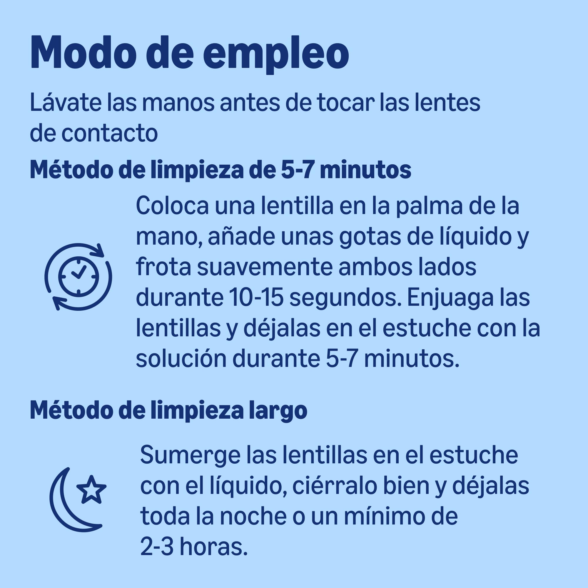 Healthcare by Amazon Solución única con hialuronato sódico para lentes de contacto blandas, 3 x 360ml, (anteriormente Amazon Basic Care, el embalaje puede variar)