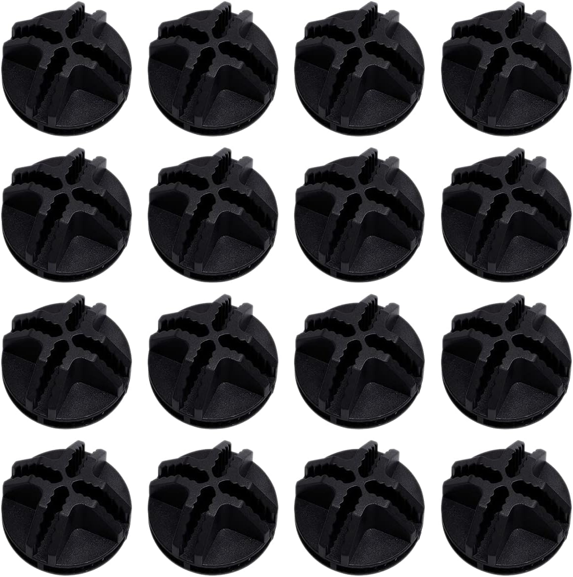Wire Cube Connectors, 30 Pcs Cube Storage Plastic Connector Clasp Clip