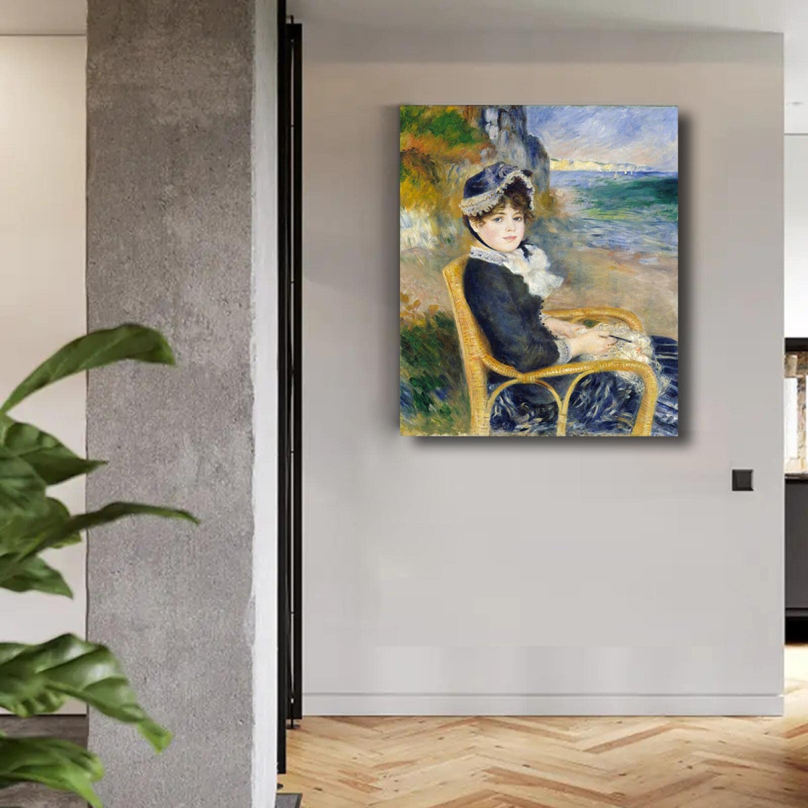 ルノワール　アートプリント　海辺にて ルノワール アートプリント 海辺にて 【公式通販】