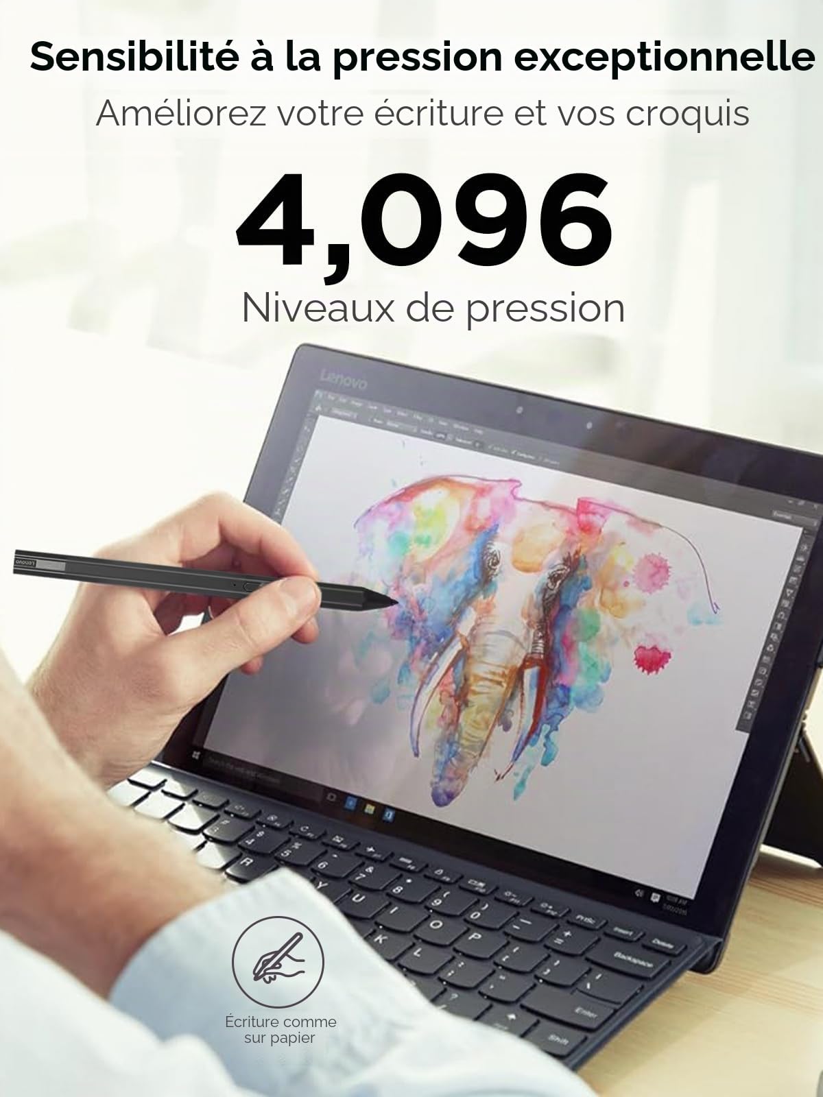 Lenovo Precision Pen 2 Ordinateur Portable Noir