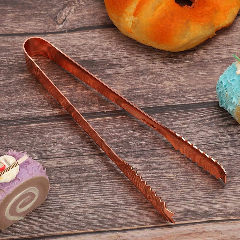 Pinzas para Alimentos de Acero Inoxidable con Punta Dentada S Utensilios para Servir Pinzas de Cocina para el hogar Cocina Profesional