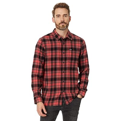 Volcom Caden Plaid Long Sleeve Men