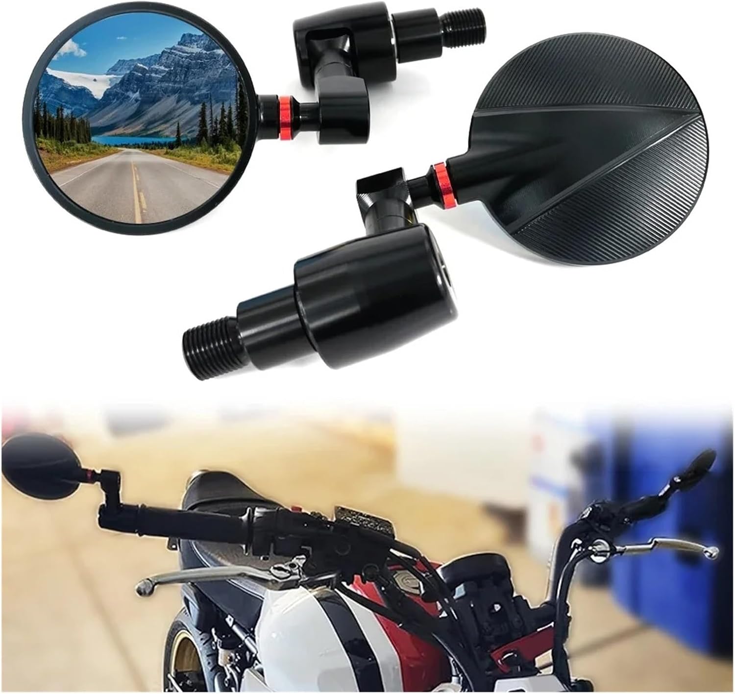 サイドミラー に適合するMT10 に適合するFZ1/に適合するFZS1000 に適合するFazer FZ6 に適合するFazer F