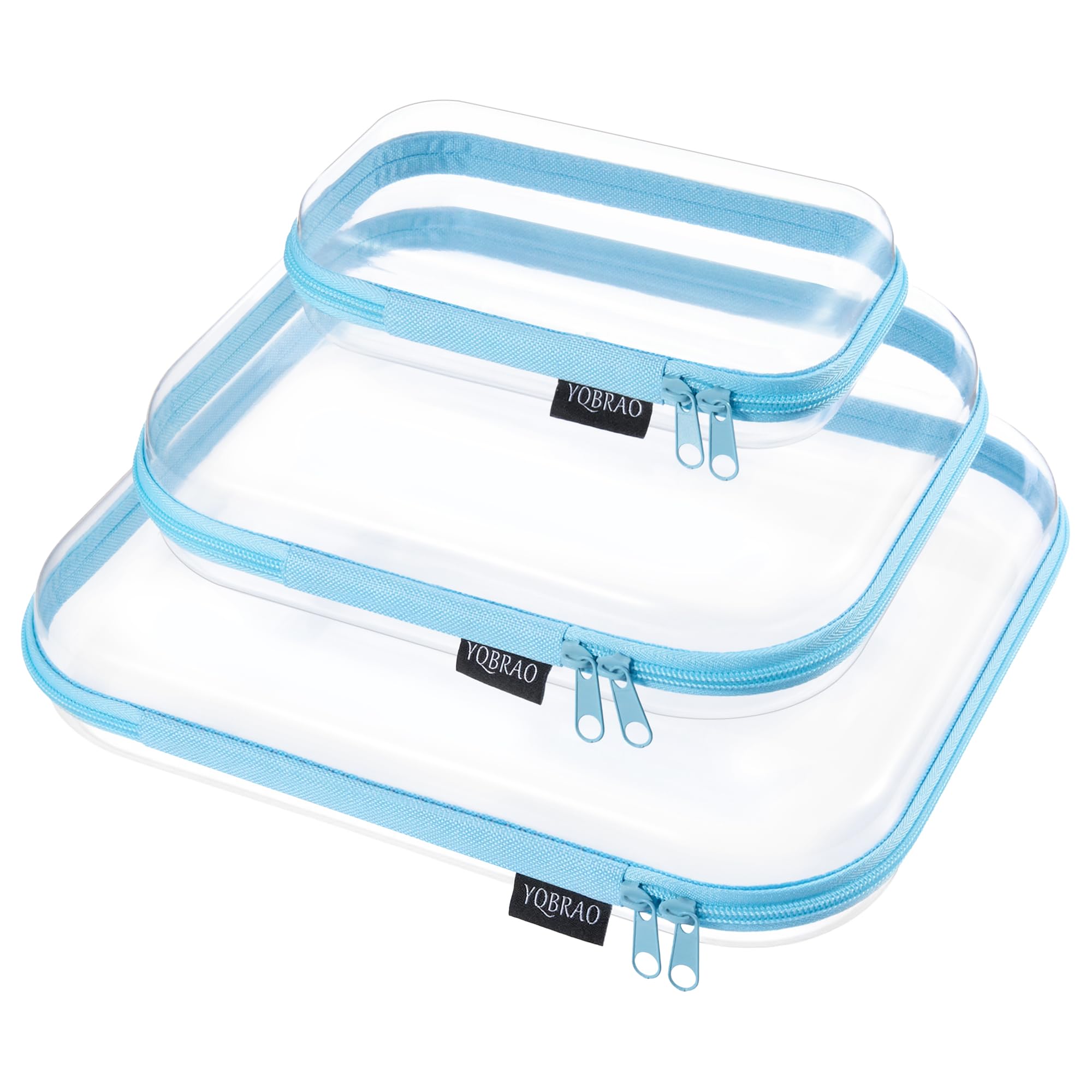 Clear Travel Organizer Cases - YQBRAO -16 Clear Travel Organizer Cases - YQBRAO -16