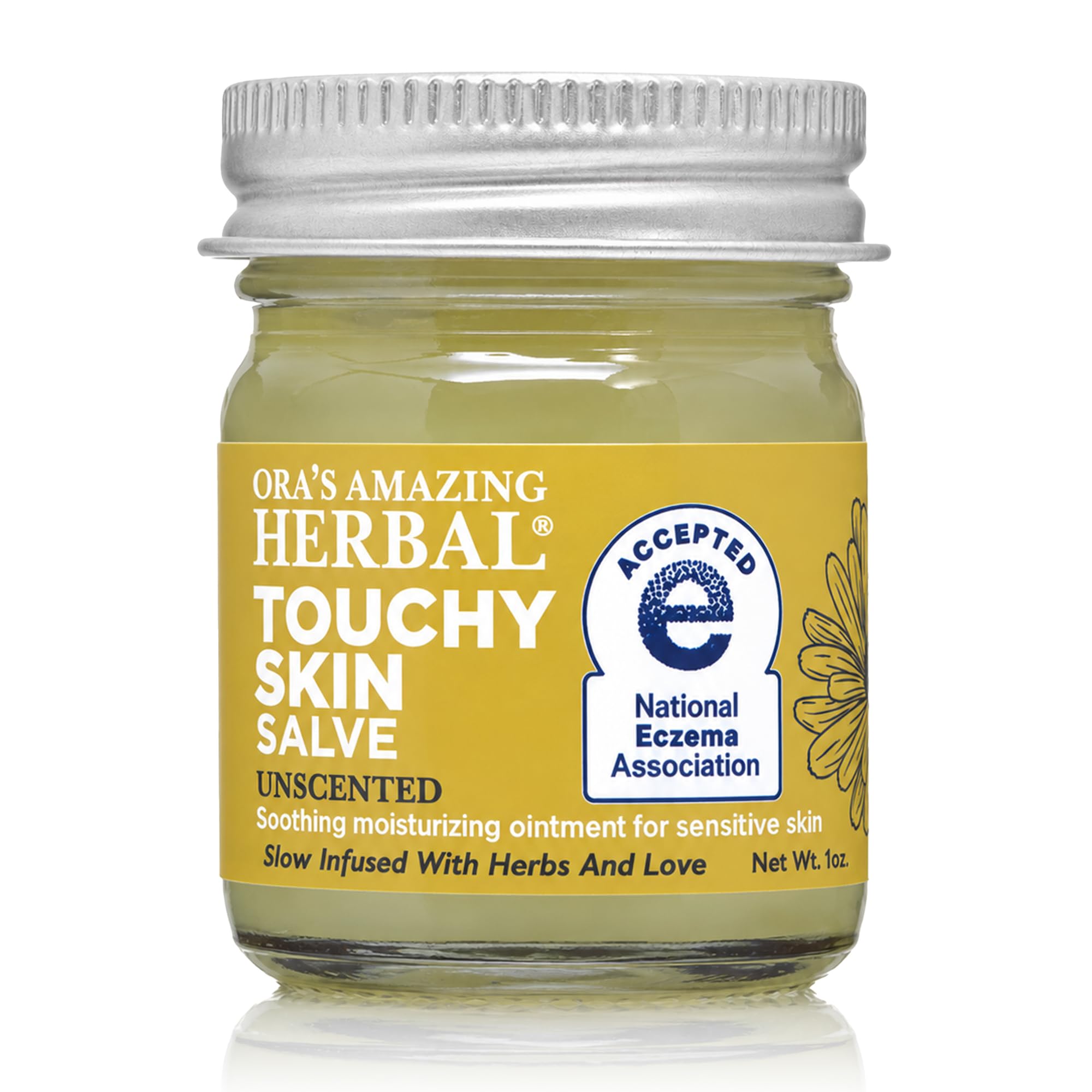 Ora's Amazing Herbal Touchy Skin Salve, Eczema Cream for Kids and Adults, Natural Sensitive Skin Treatment, Itch Cream, Calendula Ointment, Dry Skin Balm, Fragrance Free, 4 oz — Amazon image 10