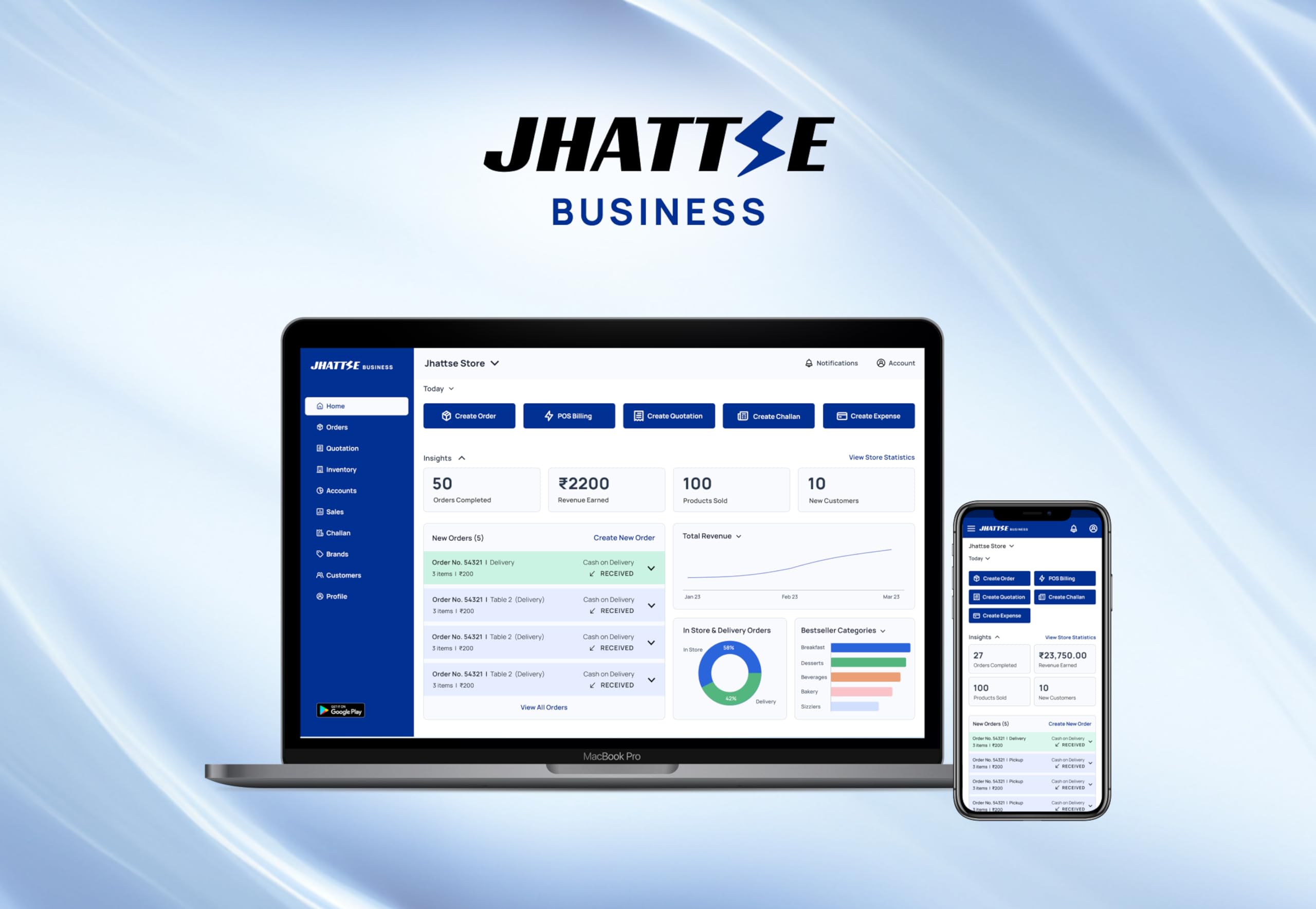 Jhattse GST Software for Billing, Inventory & Accounting | 1 year plan | Email delivery-image-15