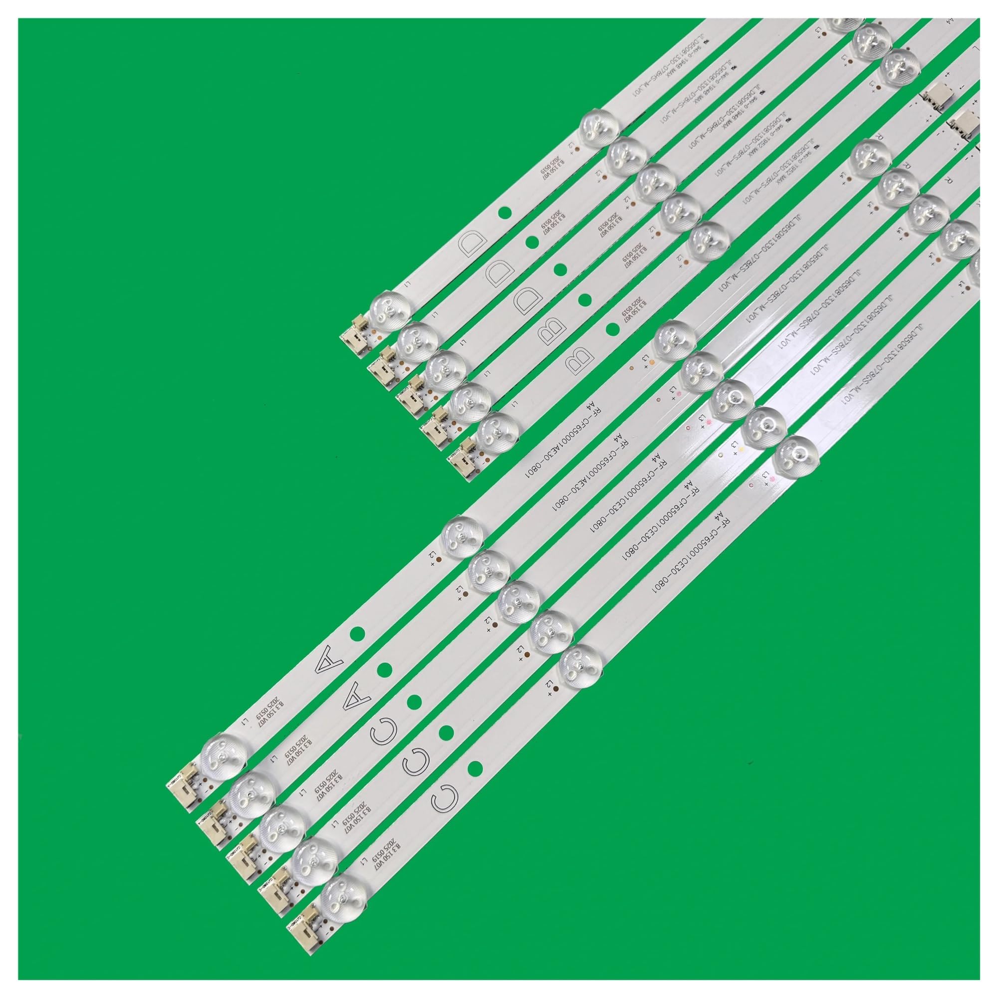 YUEZUYIOU LED Backlight Strip for RF-CF650001BE30-0501 RF-CF650001CE30-0801 A2 JL.D65081330-078ES-M_V01 JL.D65051330-078FS-M_V01 65HK5600 RF-CF650001DE30