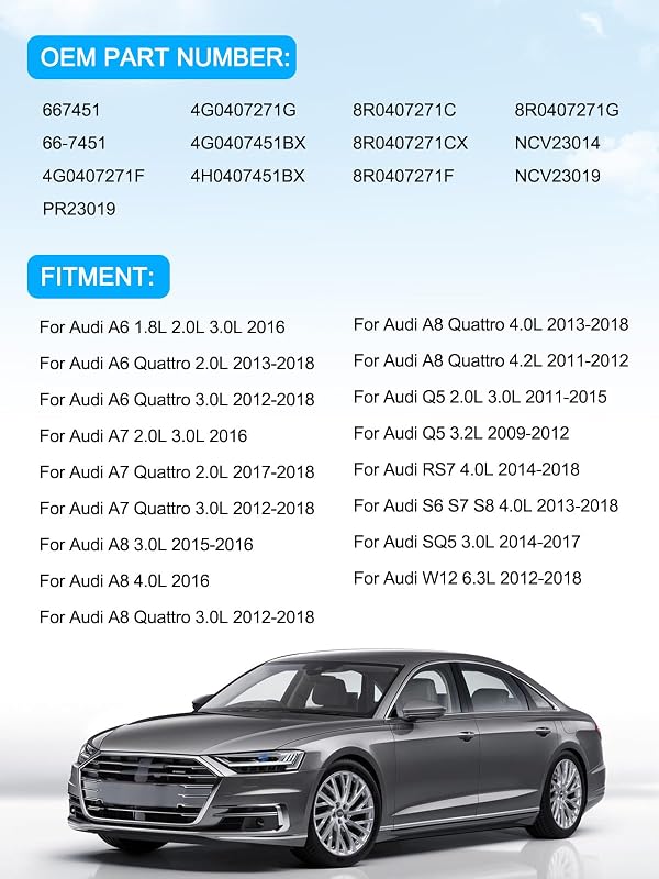 TAUTOY 4G0407271F CV Axle Shaft Assembly 1 PCS For Audi A6 A7 A8 2016,A6 A7 A8 Quattro 2012-2018,Q5 2009-2015,S6 S7 S8 2013-2018,RS7 2014-2018,Driver or Passenger Side, 8R0407271G 667451 NCV23014 by TAUTOY - Image 6