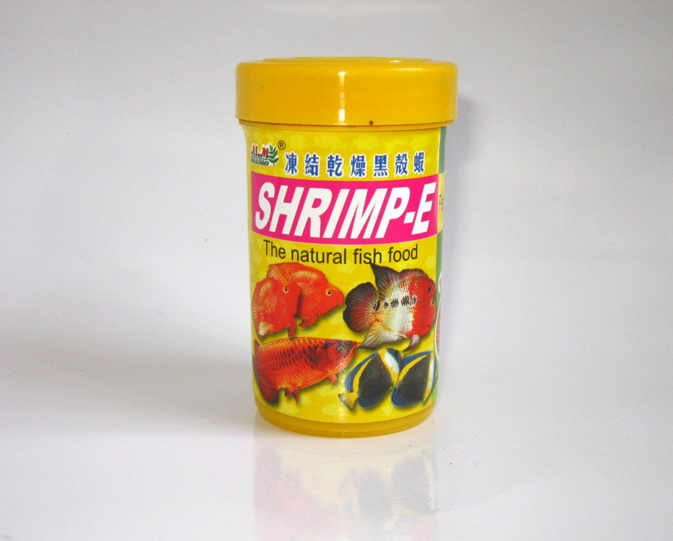 AIM ShrimpE 12g Natural Live Aquarium Fish Food For Arowana, flower horn and other carnivorous