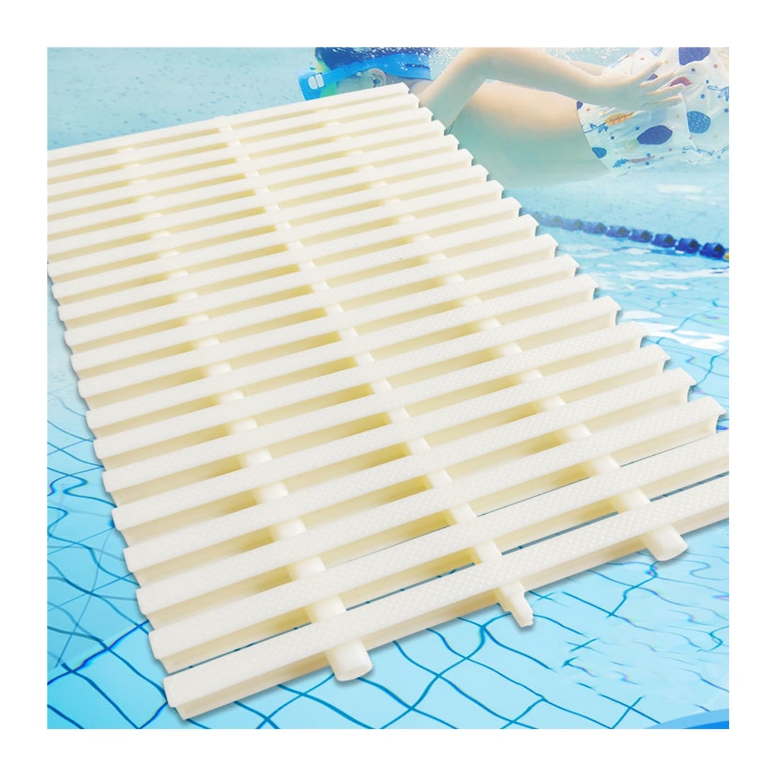 Grille de trop-plein anti-UV en plastique ABS durable pour extérieur