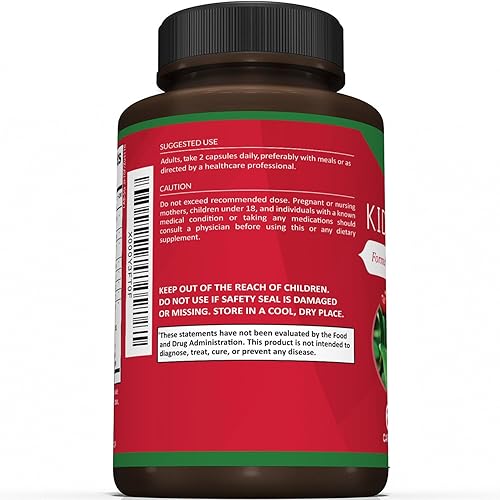 Miniatura 3 de El mejor suplemento para la limpieza del riñón, fórmula que ayuda a los riñones con el extracto orgánico de arándano, elimina toxinas, mejora la