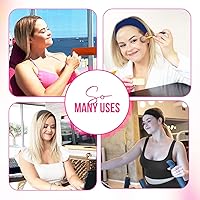 Vista 16 de Styla Hair - 10 diademas de yoga (algodón elástico, multifunción)