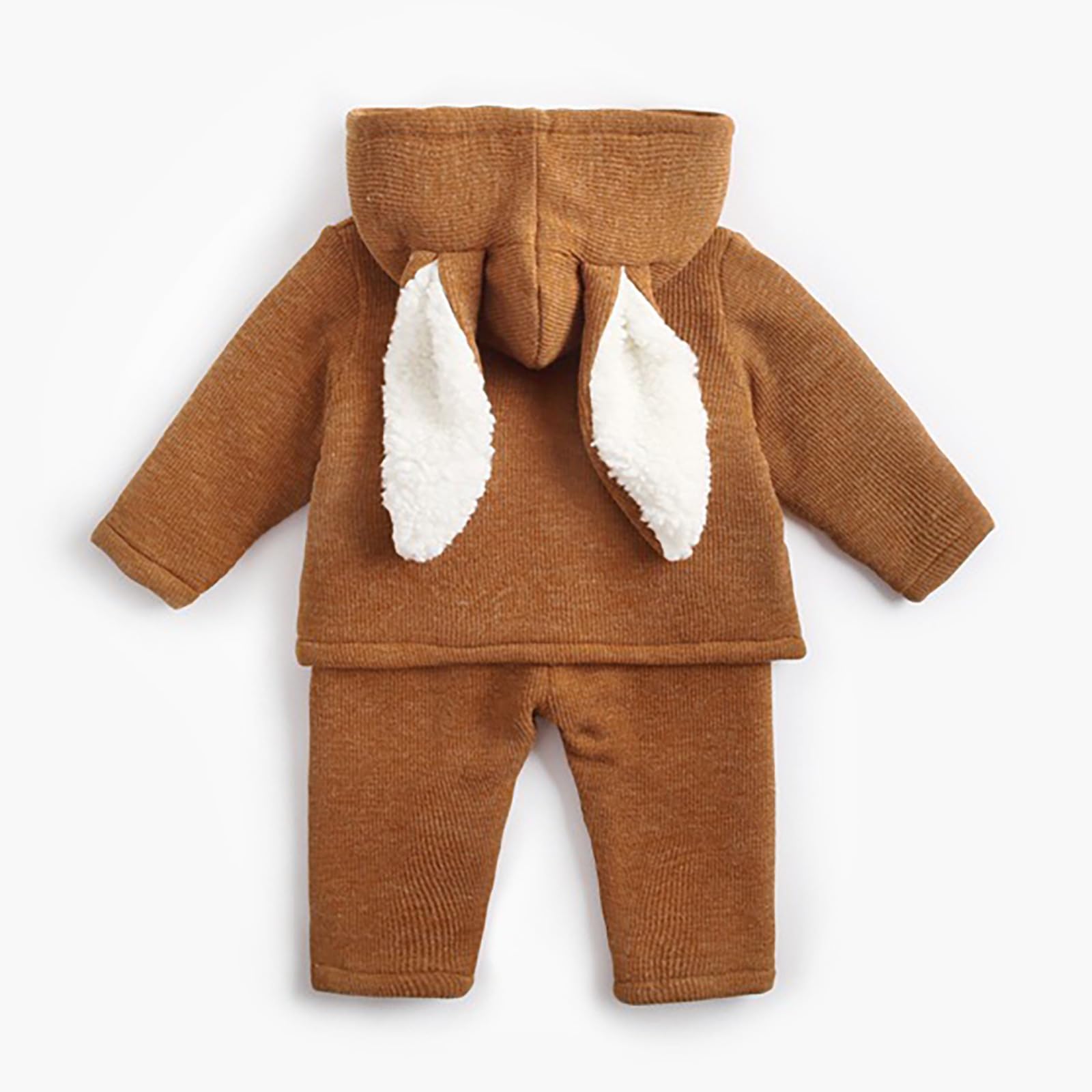 Bebé niños niñas Manga Larga Invierno con Capucha Animados recién Nacido Polar Abrigo cálido Mono Esmoquin De Hombre