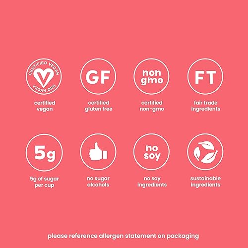 Miniatura 7 de UNREAL Cups Variety Pack  Value Size Bags  Less Sugar, Fair Trade, Non-GMO  No Corn Syrup, Sugar Alcohols, Soy