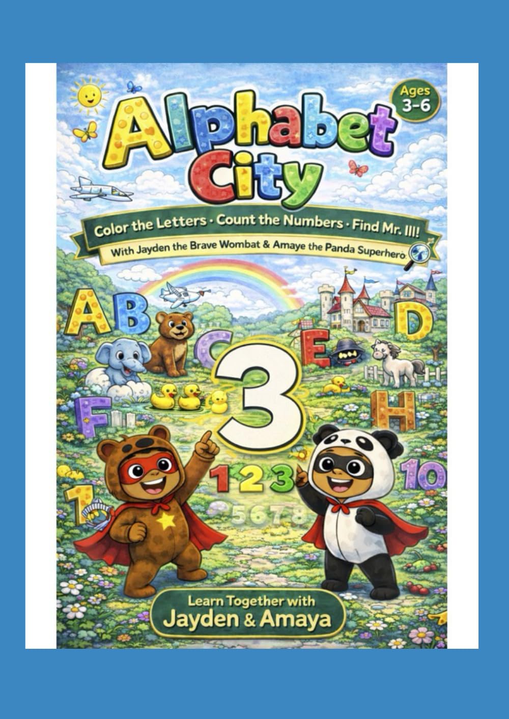 Alphabet city: Jayden and Amaya World