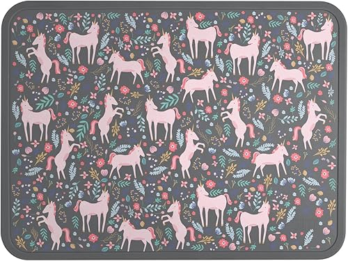 Miniatura 9 de Simple Modern Mantel individual de silicona para bebés, niños pequeños, niños  Tapete antideslizante para mesa de comer para bebés para restaurantes