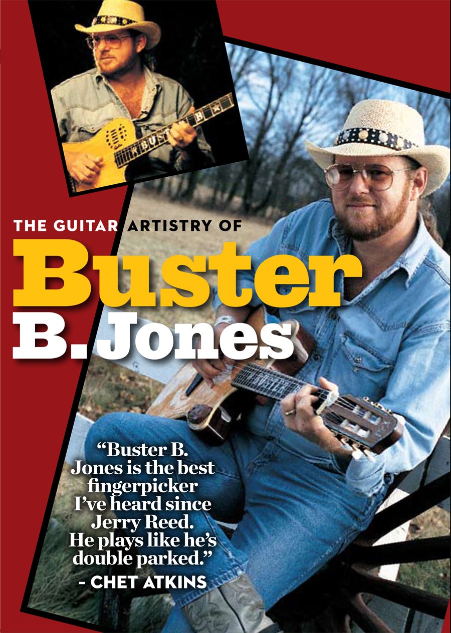 The Guitar Artistry of Buster B. Jones DVD didáctico musical con tablaturas