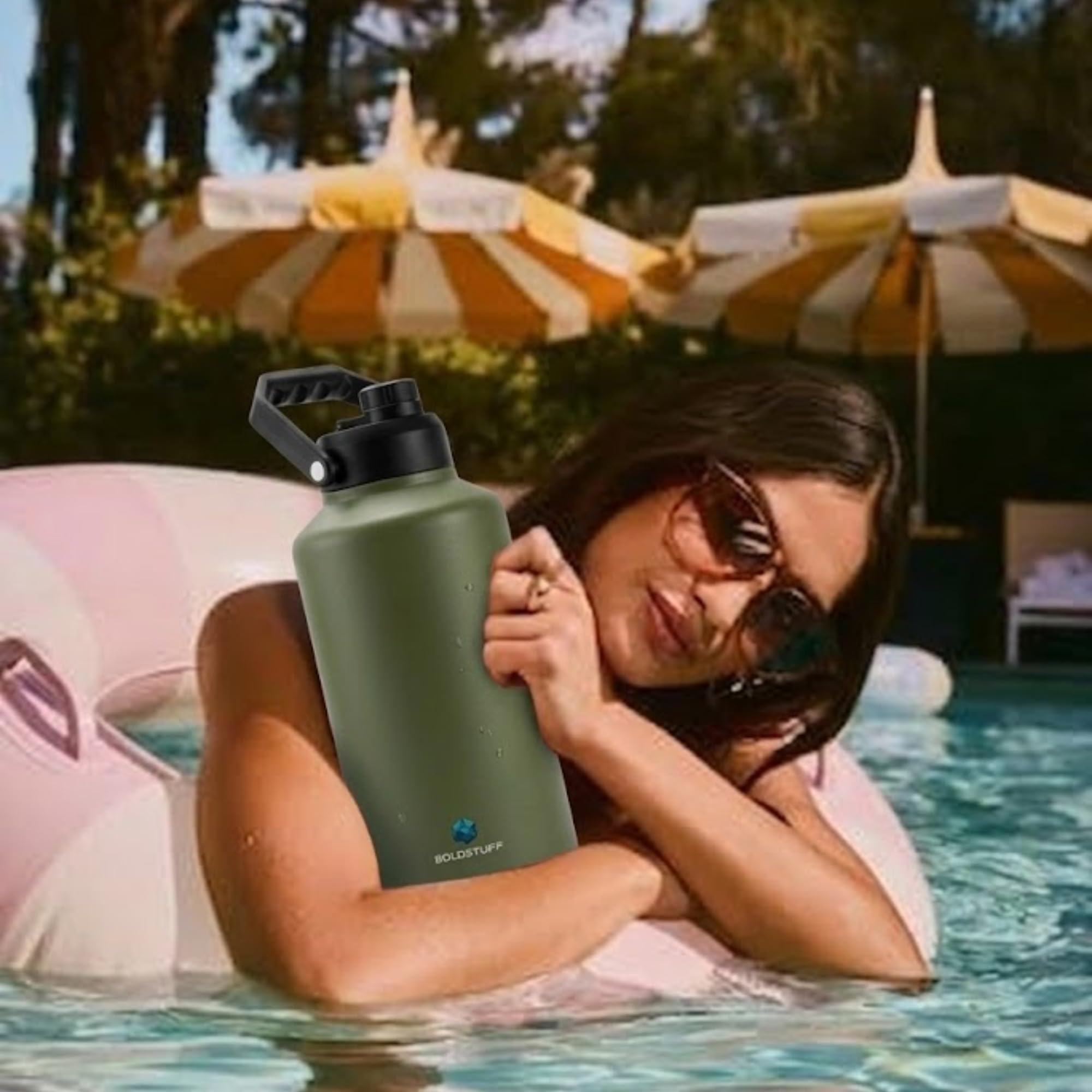 2L Insulated Water Bottle - Hot & Cold, Leakproof -8