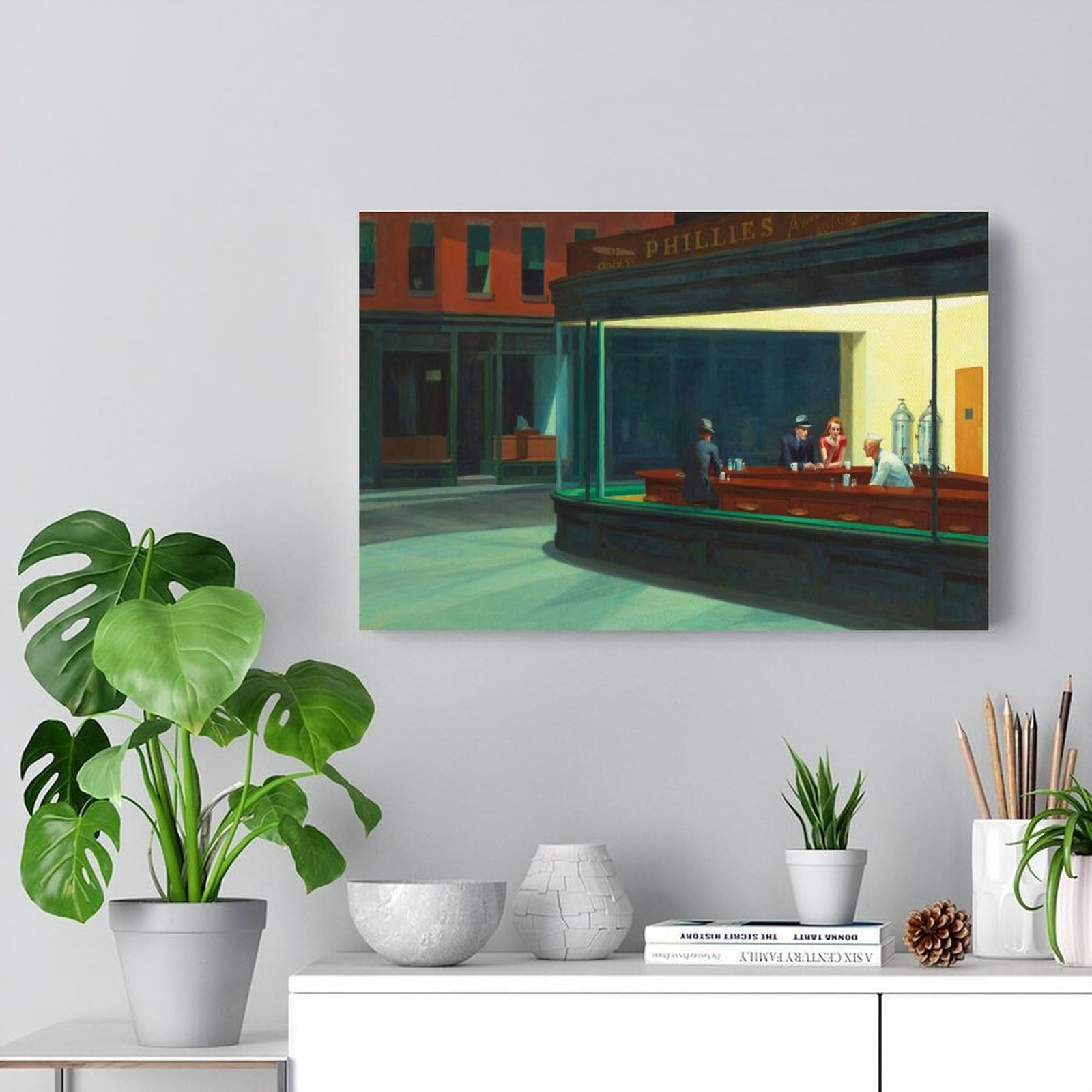 Amazon.co.jp: エドワード・ホッパーEdward Hopper絵画作品（ナイト