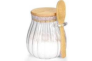 Sugar Dish with Lid and Spoon: Preserve Sweetness in Style