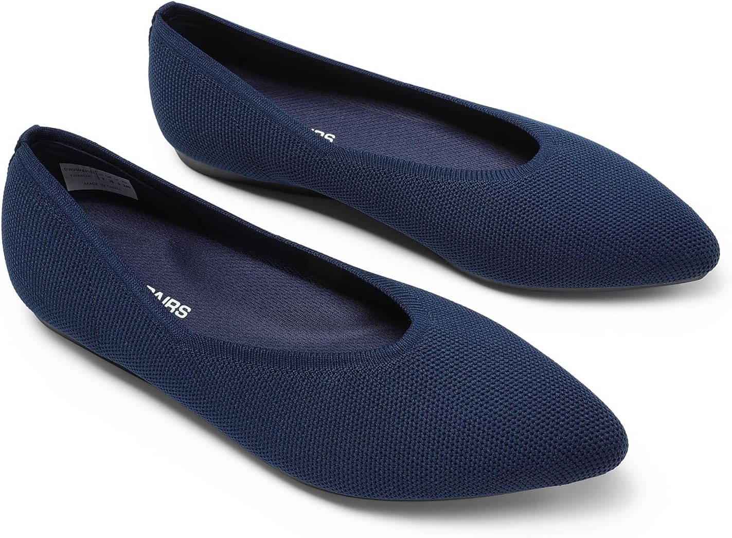 DREAM PAIRS Pointed Toe Flats for Women, Comfortable Dressy Knit Ballet Flats with Arch Support, Women's Dress Shoes for Work Office Business Casual Travel - Image 7