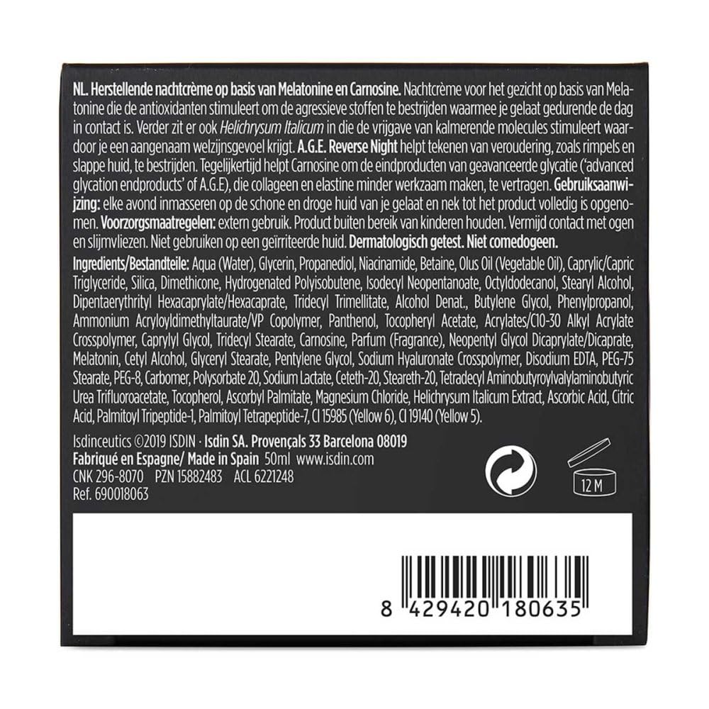 Isdinceutics - A.G.E. Reverse Night Crema Viso Notte 51,5 gramos