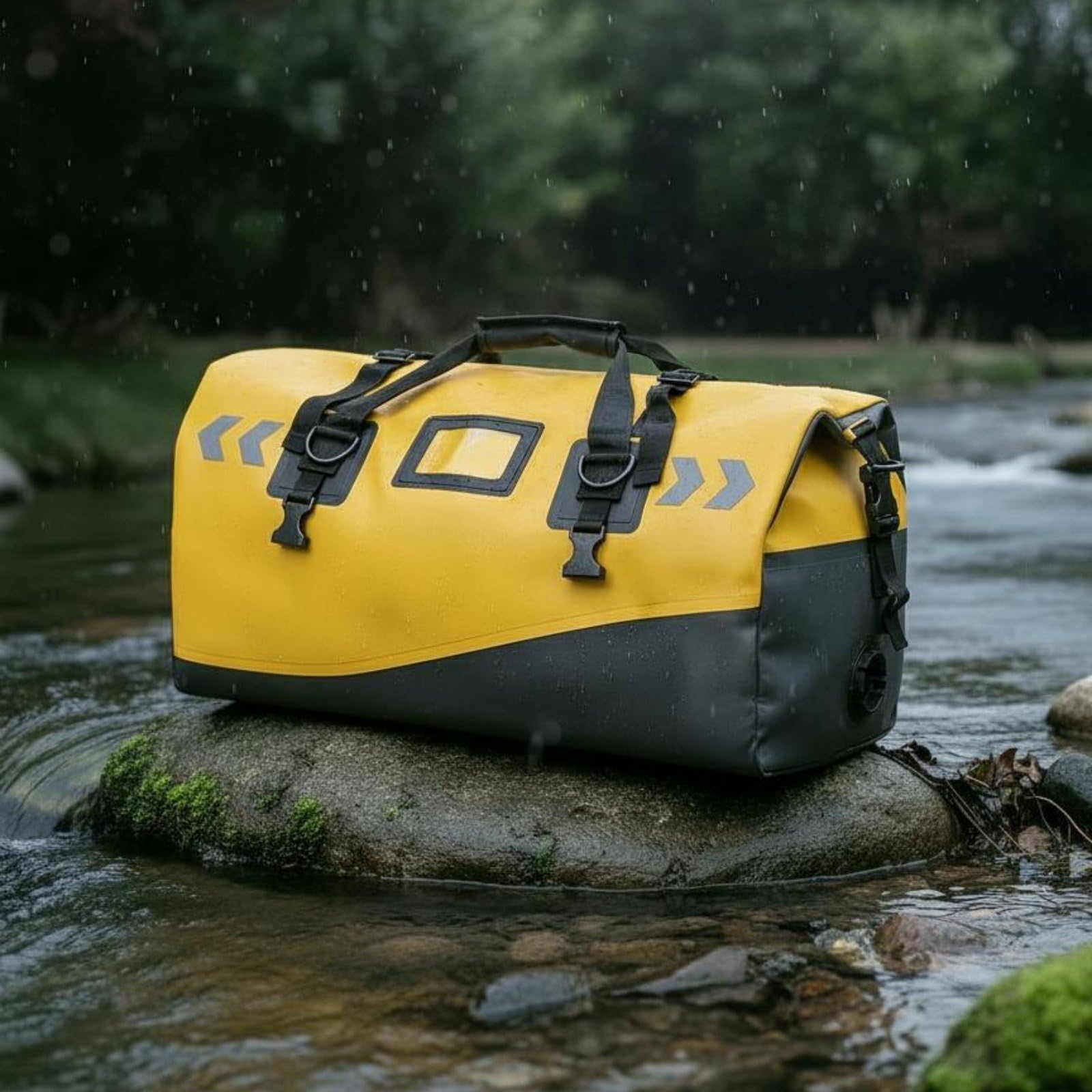 predolo Zaino Borsone da Immersione Grande Capacità Borsone Impermeabile 66L Convertibile 3 in 1 Sacco Stagno per Subacquei, Campeggio, Immersioni, Spiaggia, 66L