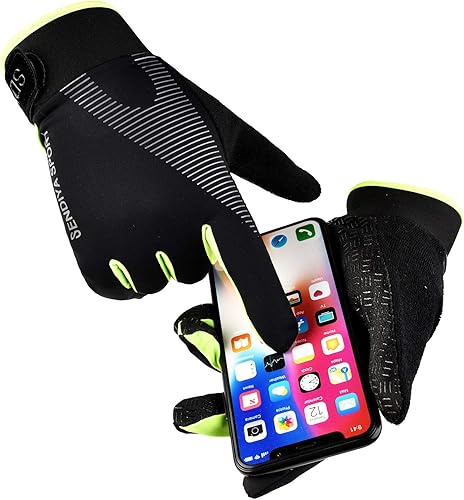 Miniatura 41 de YHT Guantes de entrenamiento, protección completa de la palma y agarre extra, guantes de gimnasio, pesca y esgrima para levantamiento de pesas,