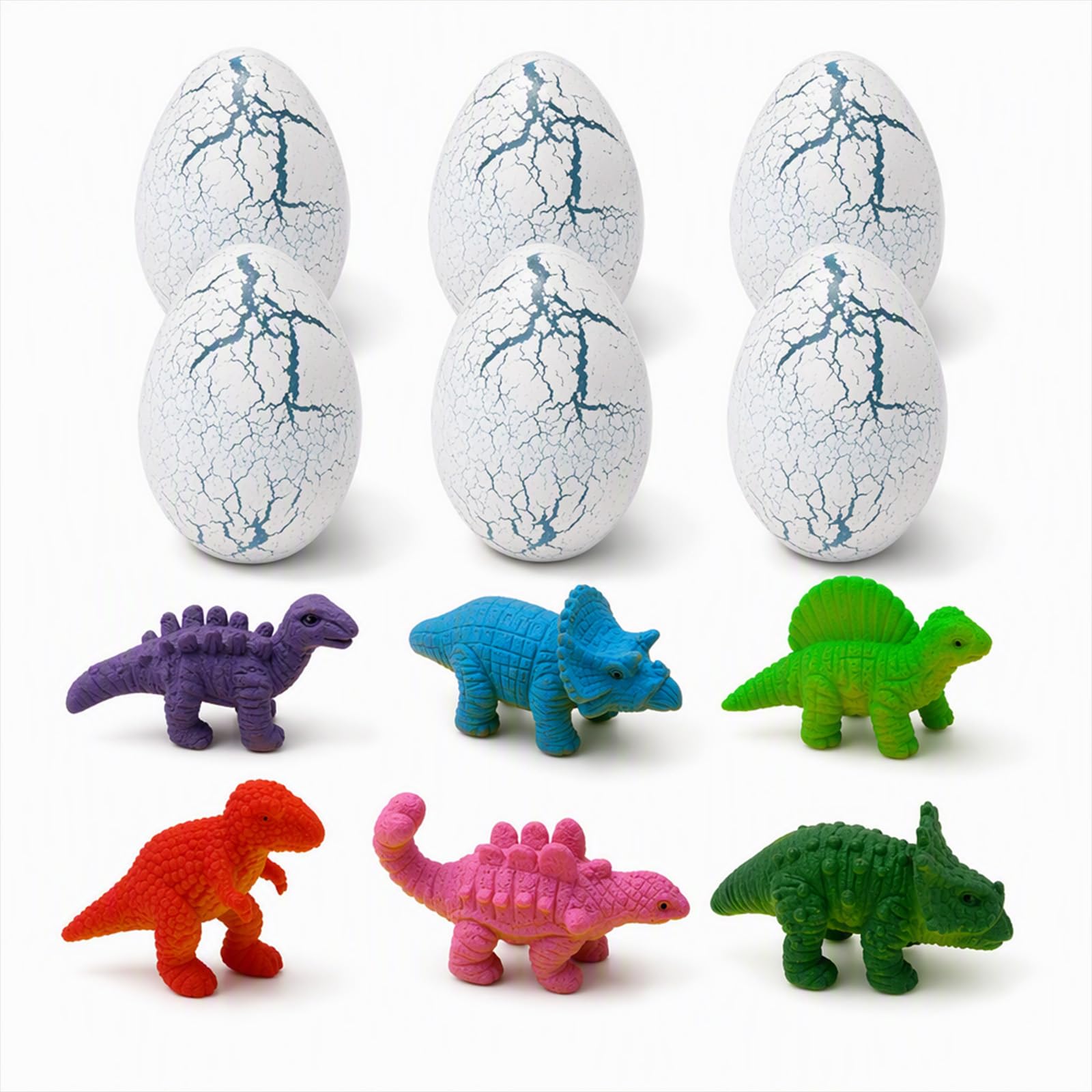 Ywikfag 6-Pack Dinosaur Eggs, Hatching Dinosaur Egg