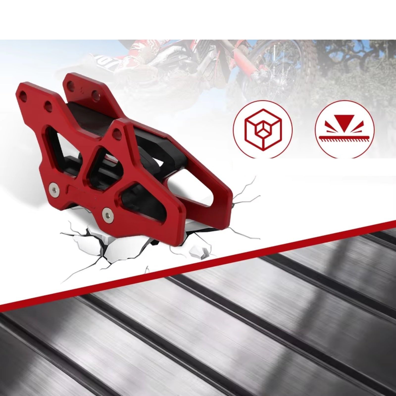 Catena Guida Guard Compatibile Con Per CRF450RL 2021 2022 2023 Per CRF450L 2019-2020 Moto Catena Guida Guard Accessori Di Protezione