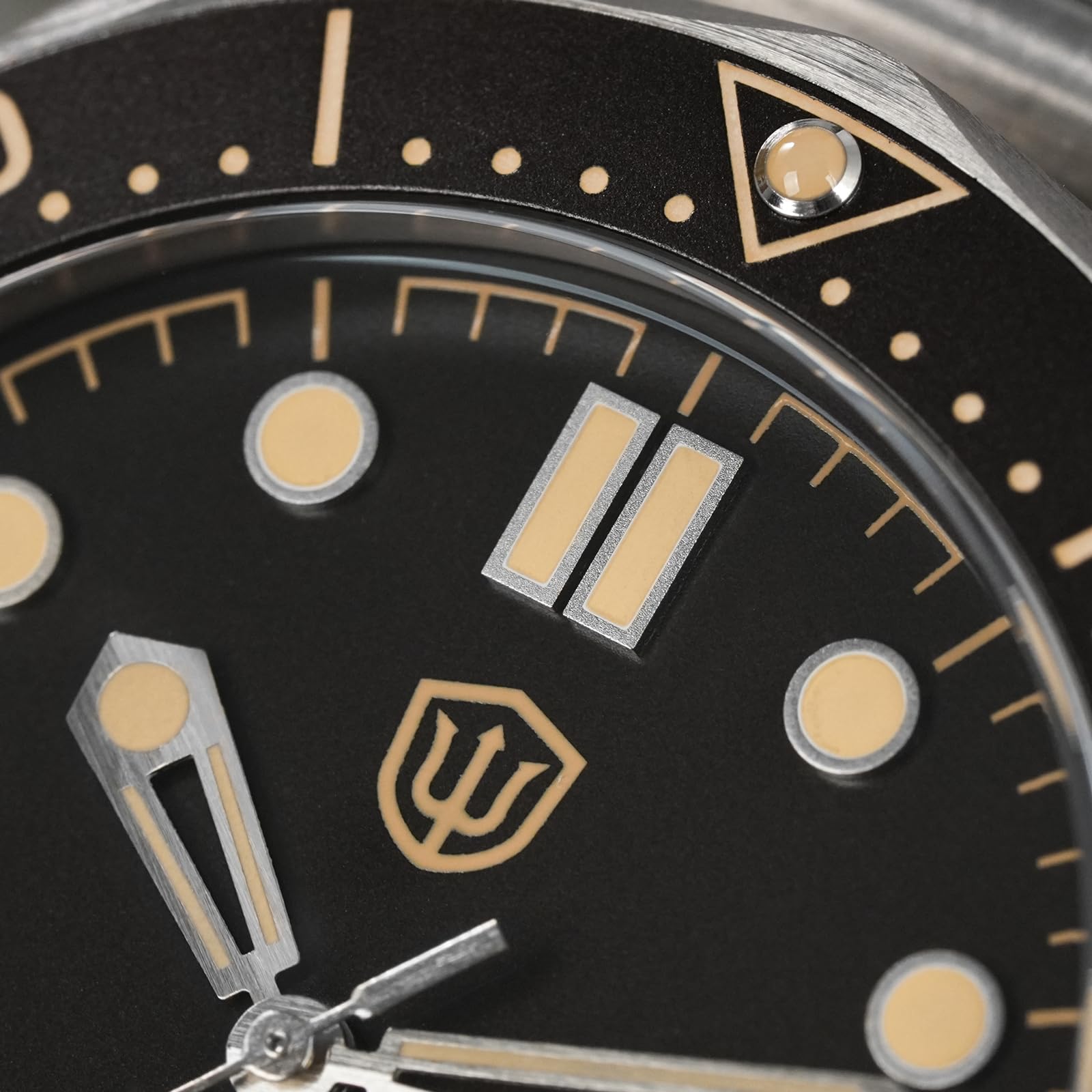watchdives Relojes Automáticos para Hombres WD007, Reloj de Buceo NTTD de Titanio NH35 Reloj de Pulsera con Cristal de Zafiro Abovedado Resistente al Agua hasta 100 m