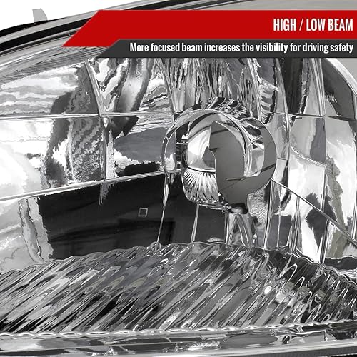 Miniatura 3 de Faros delanteros transparentes para Honda Civic EM ES 2Dr4Dr Coupe Sedan JDM 01-03