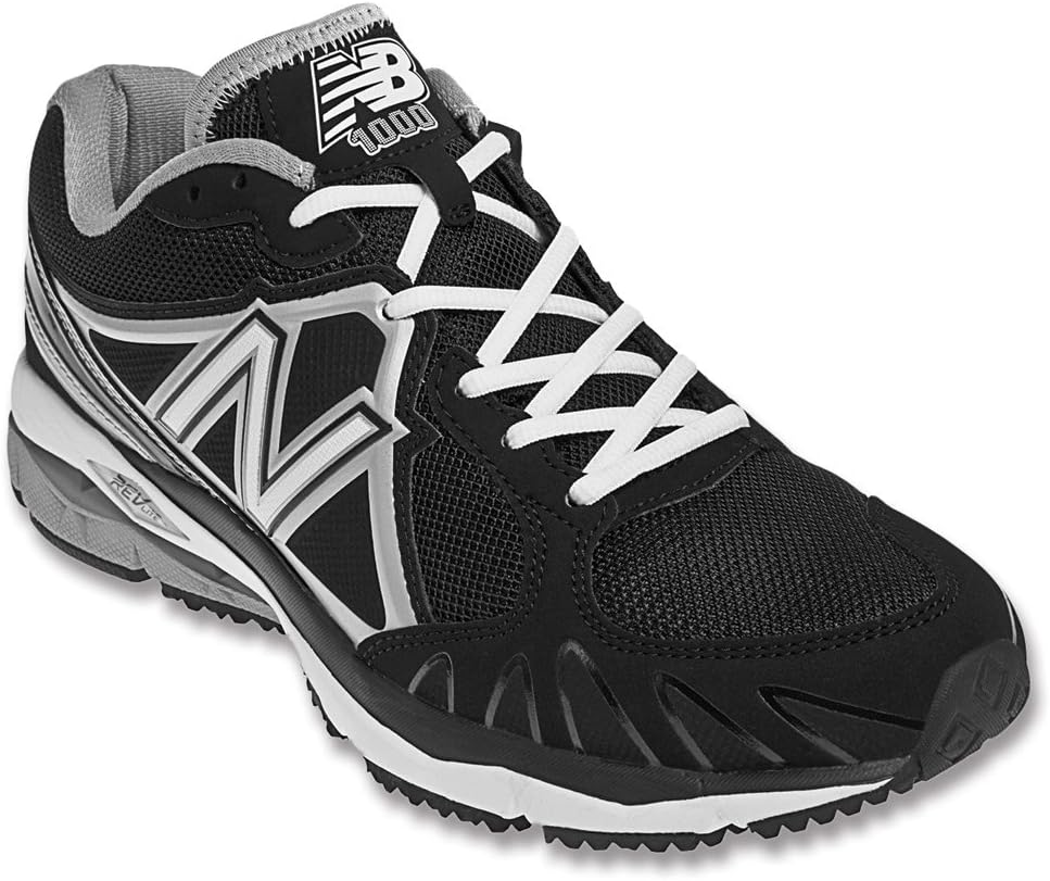 New Balance Men's MB1000,Black/Silver,US 15 D