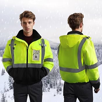 BUENA VISTA 『Black Rain』tee uno Uno Mejor Hi Vis Jackets for Men, Safety Jackets with