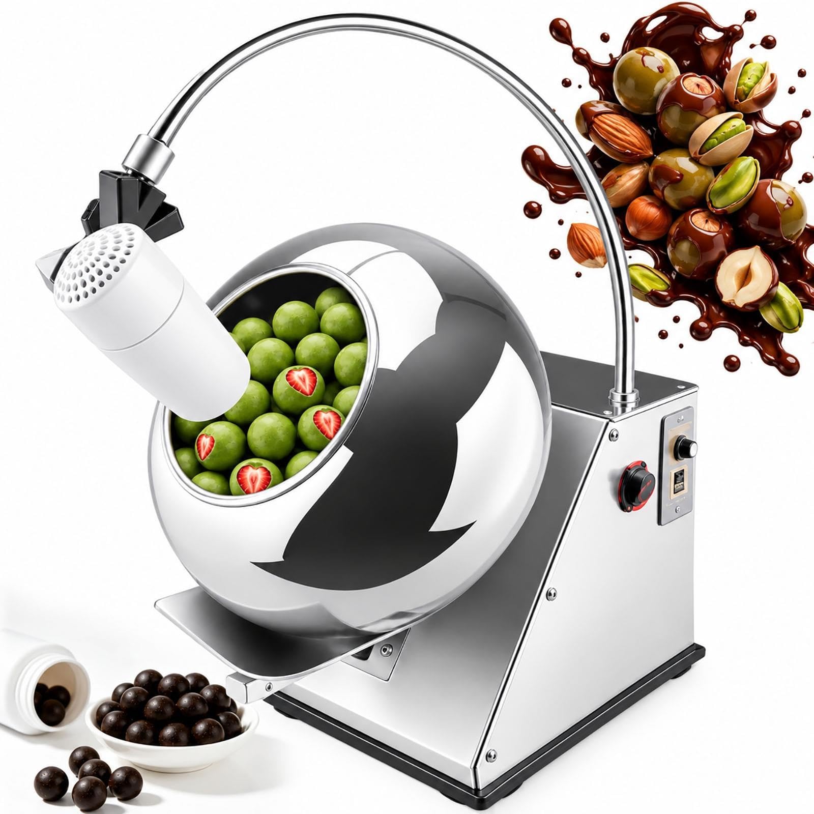 Machine de revêtement automatique de bonbons 180W